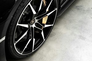 Gray auto wheel